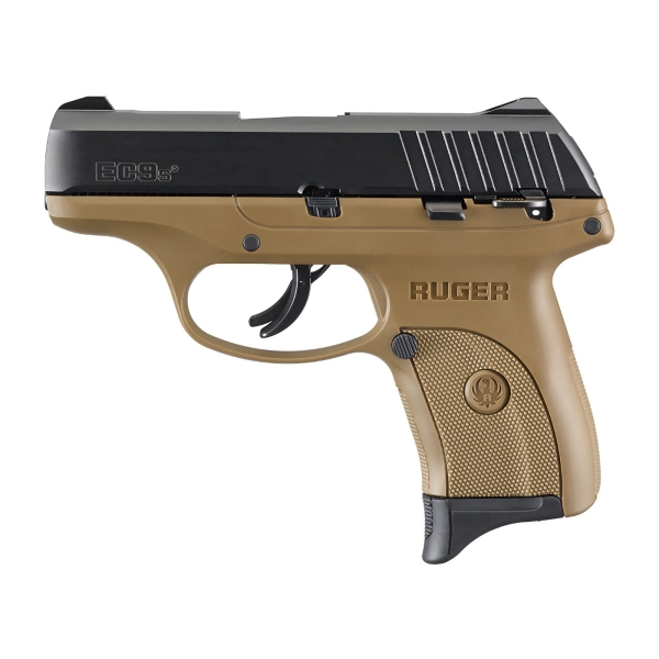 Pistolet Ruger EC9s kal. 9x19mm Black/FDE